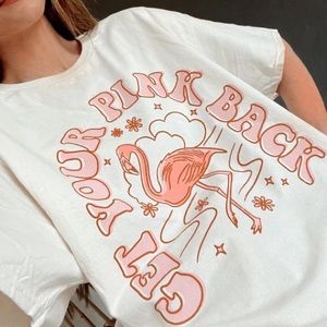 Get Your Pink Back Natural Tee